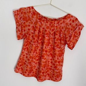 Banana Republic 100% Silk Petite Blouse Sz S